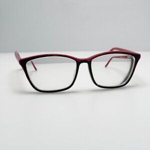 Red and Black Women's Eyeglasses